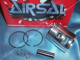 Piston Ø45mm for kit 70cc AIRSAL square aluminum bi-segment MOTOBECANE / MBK AV7