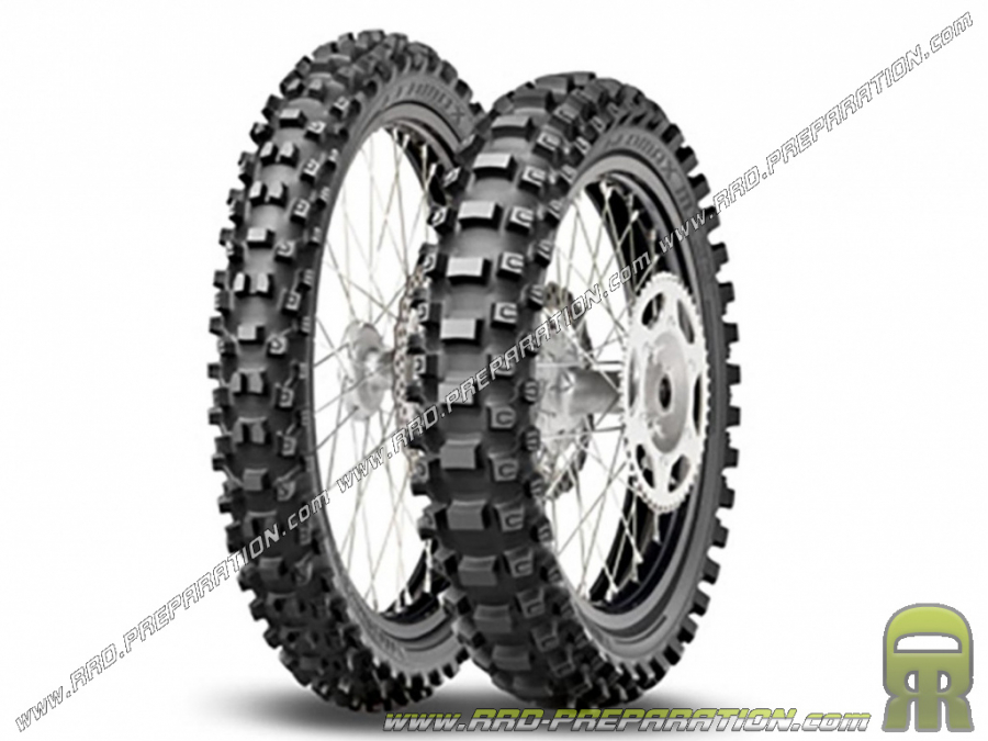 Neumático DUNLOP GEOMAX MX33 TT 41J 70/100 10 pulgadas para scooter, mini cross, pite bike...