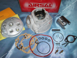 Kit 70cc Ø47,6mm AIRSAL aluminum (axis of 10mm) minarelli horizontal liquid (nitro, aerox, ...)