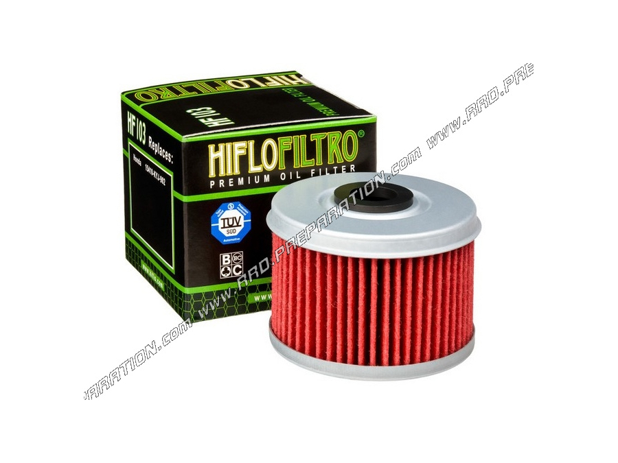 HIFLO HF103 oil filter for motorcycle, quad ... HONDA 250 CRF, 300 CB R, CB F, CBR ...