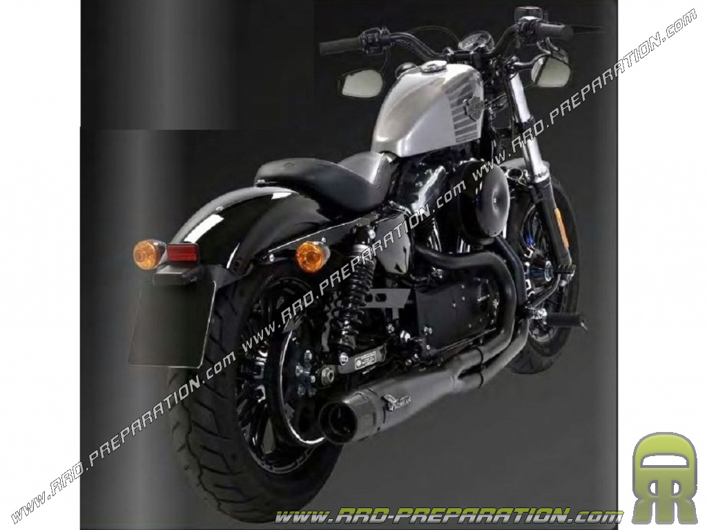 Arrow Mohican 2 In 1 Exhaust For Harley Davidson Sportster Xl 883 1200cc Motorcycle From 2004 To Today Www Rrd Preparation Com