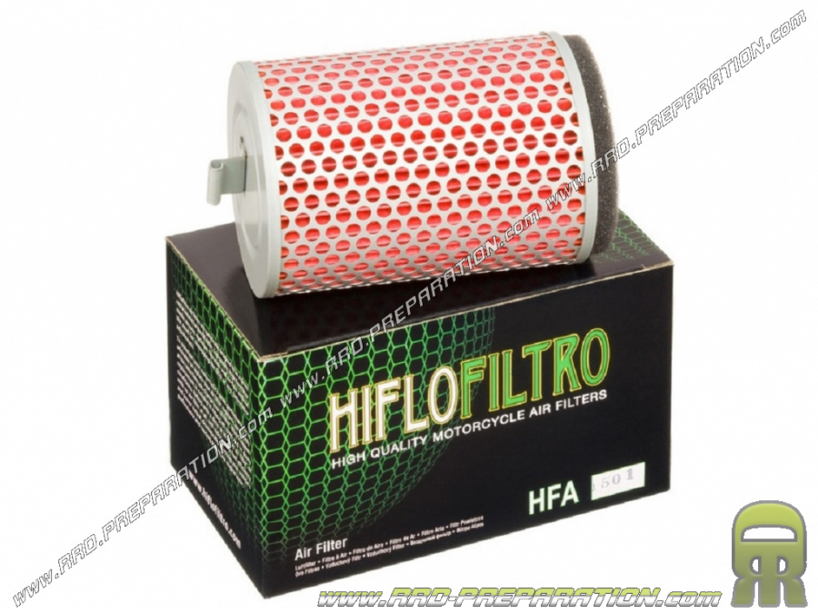 Filtro de aire HIFLO FILTRO HFA1501 para caja de aire original en moto HONDA CB 500 R, CBR 500 S, ... de 1994 a 1999
