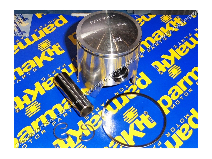 Piston Ø45mm mono segment PARMAKIT axe 12mm pour kit  70cc sur TOMOS Colobri, A35, A38, YOUNG ST, REVIVAL ...