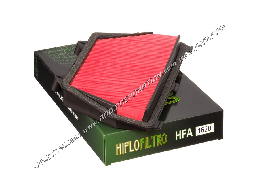 Filtro de aire HIFLO FILTRO HFA1620 tipo original para HONDA CBR600 RA, RR desde 2009 hasta hoy Filtro de aire HIFLO FILTRO HFA1620 tipo original para HONDA CBR600 RA, RR desde 2009 hasta hoy