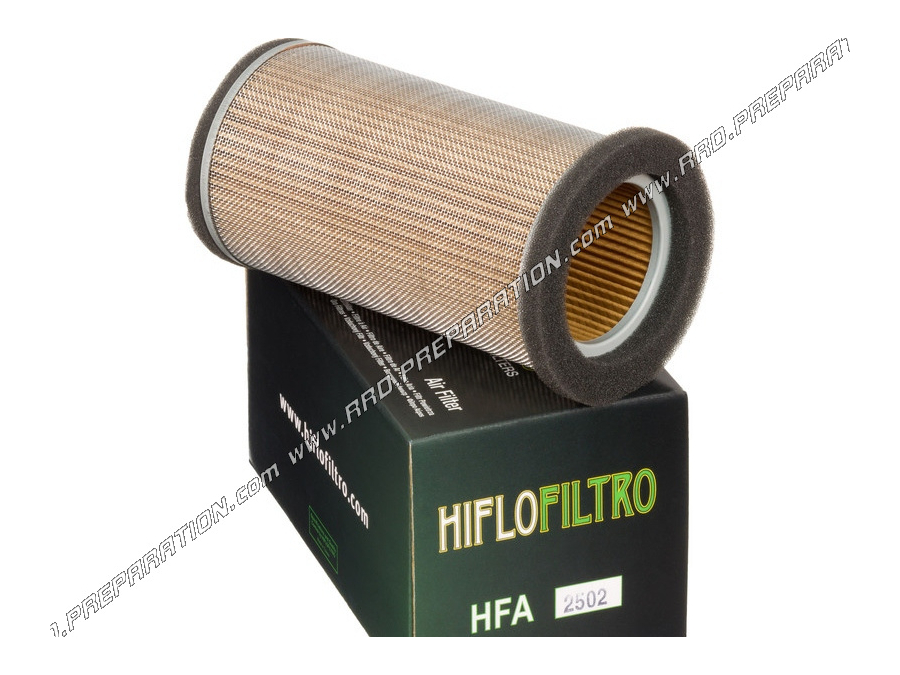 Filtre à air HIFLO FILTRO HFA2502 type origine pour KAWASAKI 500 ER de 1996 à 2006
