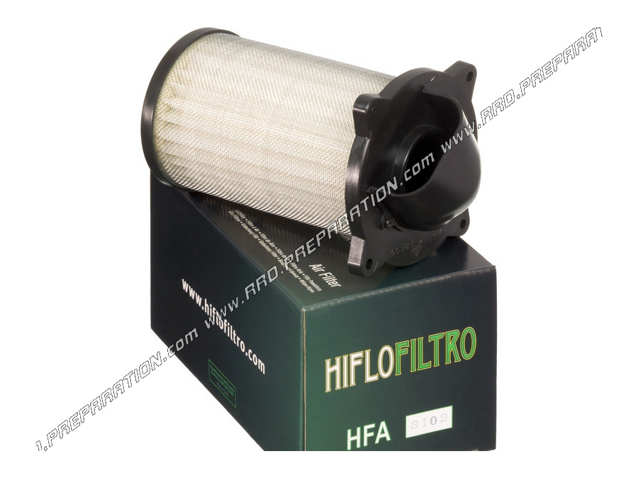 Filtro de aire HIFLO FILTRO HFA3102 tipo original para SUZUKI 125 GZ MARAUDER de 1999 a 2010