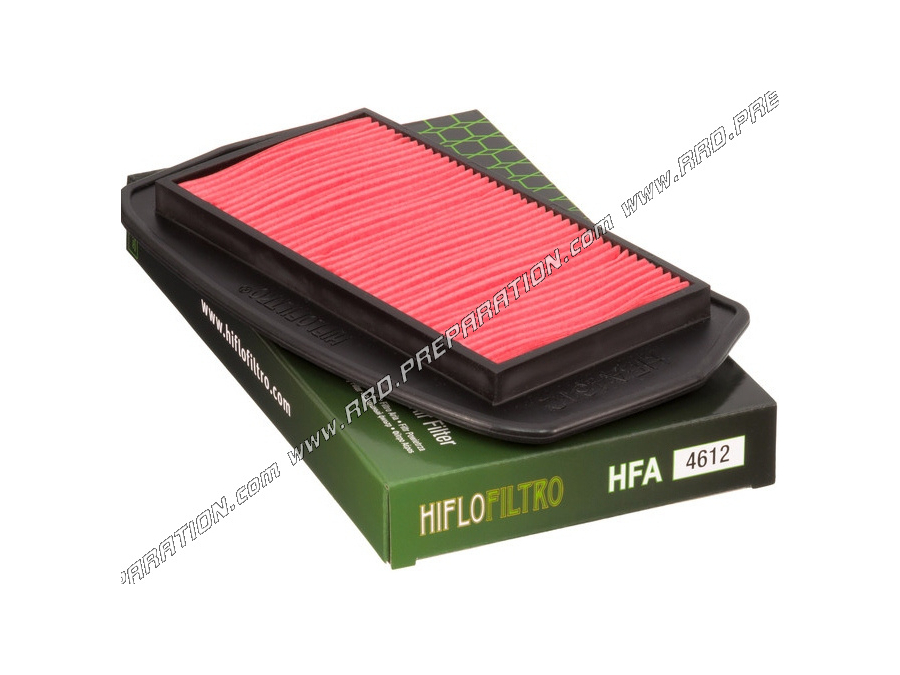 Filtro de aire HIFLO FILTRO HFA4612 tipo original para moto YAMAHA 600 FZ6 del 2004 al 2010