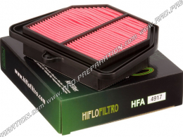 Filtro de aire HIFLO FILTRO HFA4917 tipo original para moto YAMAHA FZ8, FZ1, FAZER del 2006 al 2016