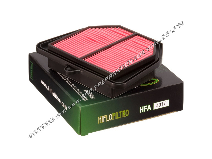 HIFLO FILTRO air filter HFA4917 original type for motorcycle YAMAHA FZ8, FZ1, FAZER from 2006 to 2016