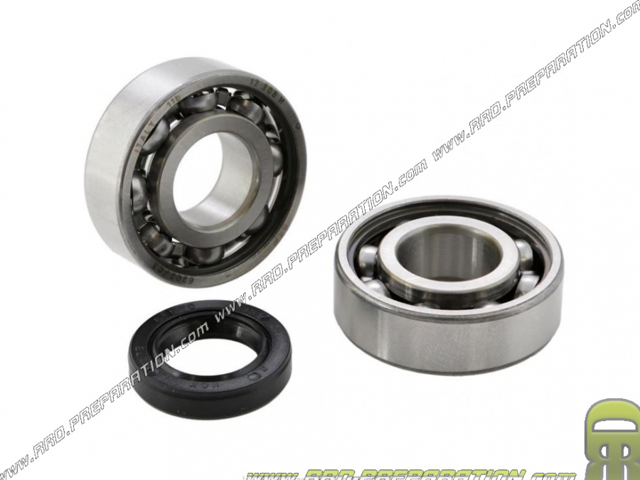 Crankshaft bearing kit + RMS oil seals for PIAGGIO CIAO