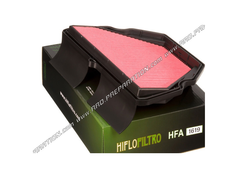 Filtro de aire HIFLO FILTRO HFA1619 tipo original para moto HONDA CBR 600 F del 2001 al 2007