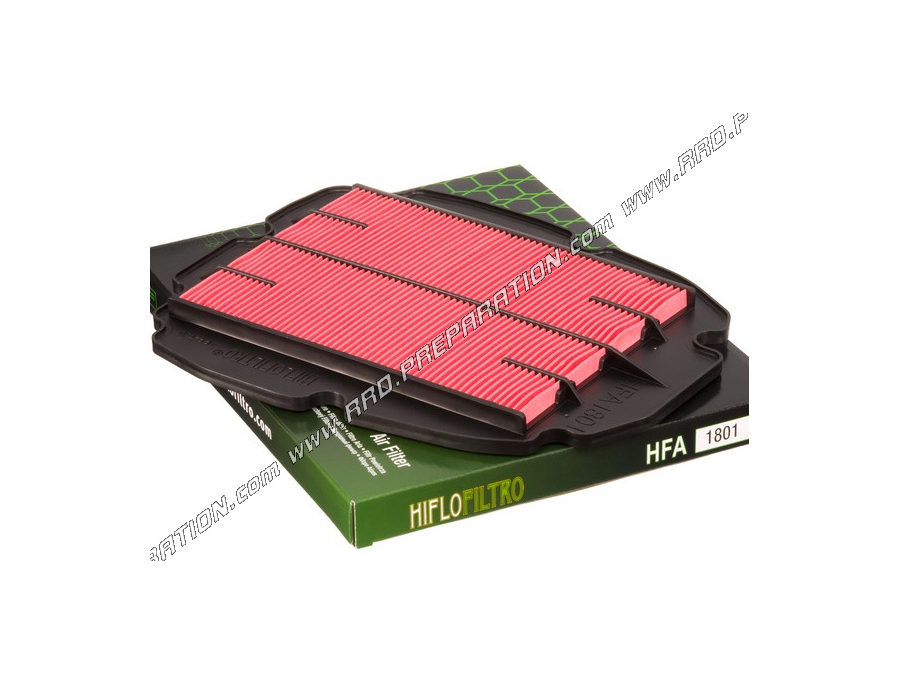 Filtro de aire HIFLO FILTRO HFA1801 tipo original para moto HONDA VFR 800, INTE RC EPTOR de 1998 a 2019