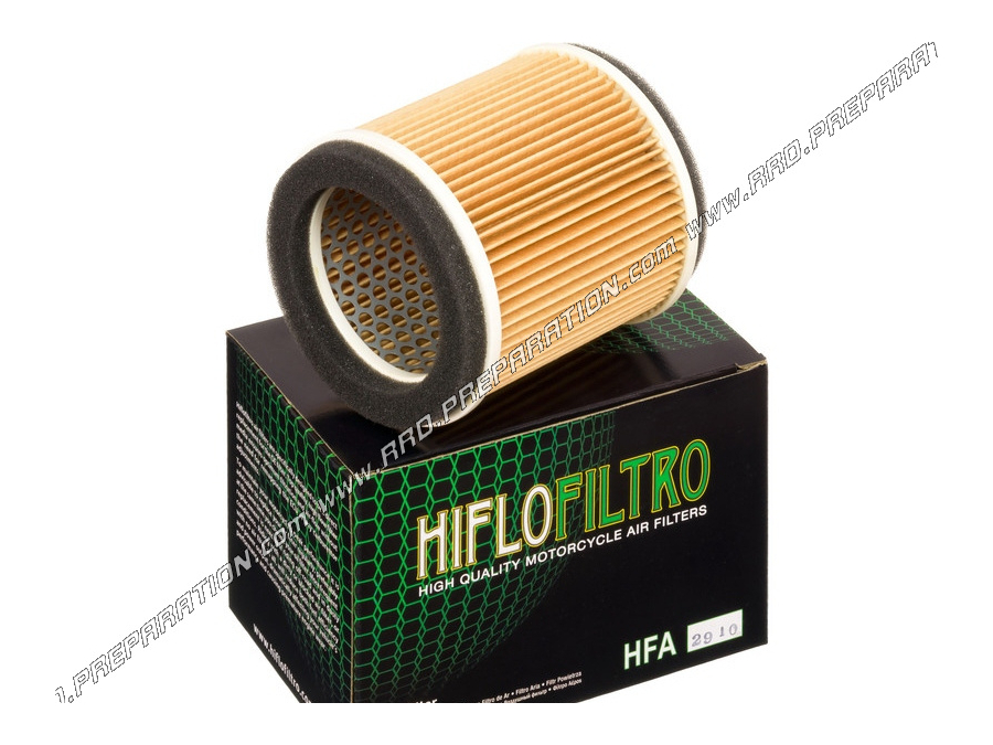Filtre à air HIFLO FILTRO HFA2910 type origine pour moto KAWASAKI ZR1100, ZRX1200 de 1996 à 2006