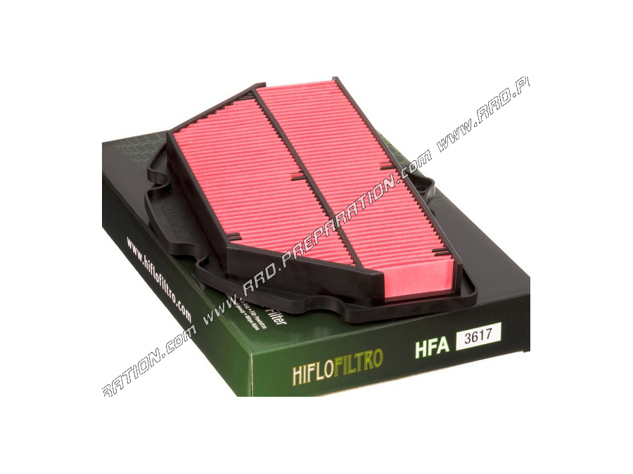 Filtre à air HIFLO FILTRO HFA3617 type origine pour moto SUZUKI 600 GSX-R de 2006 à 2010