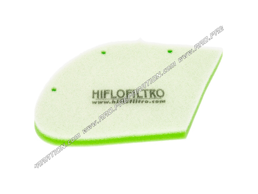 Filtre à air HIFLO FILTRO HFA5009DS type origine pour scooter 50cc KYMCO AGILITY ,NAKED, SUPER 9, G-DINK ... de 1997 à 2016