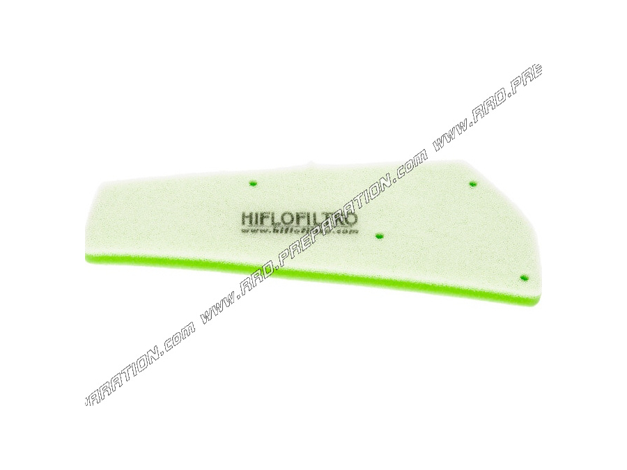 Filtre à air HIFLO FILTRO HFA5106DS type origine pour scooter 50cc BAOTIAN BT49QT, GARELLI CAPRI, KYMCO HEROISM ... 