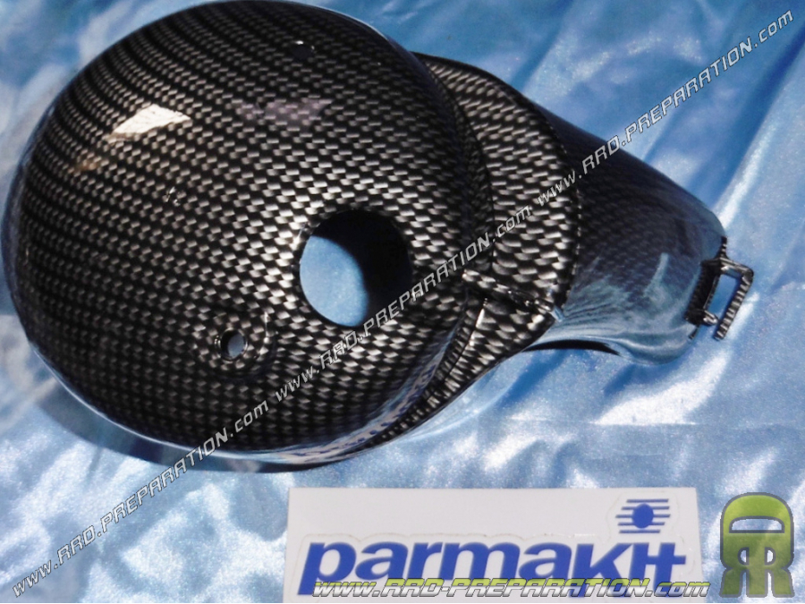 Coiffe de cylindre PARMAKIT CARBONE pour PIAGGIO VESPA GTR, TS, SPRINT, PX 125 et 150cc