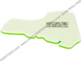 Filtro de aire HIFLO FILTRO HFA5205DS tipo original para scooter PIAGGIO VESPA 50cc, DERBI SONAR 125, 150cc... de 1995 a 2013