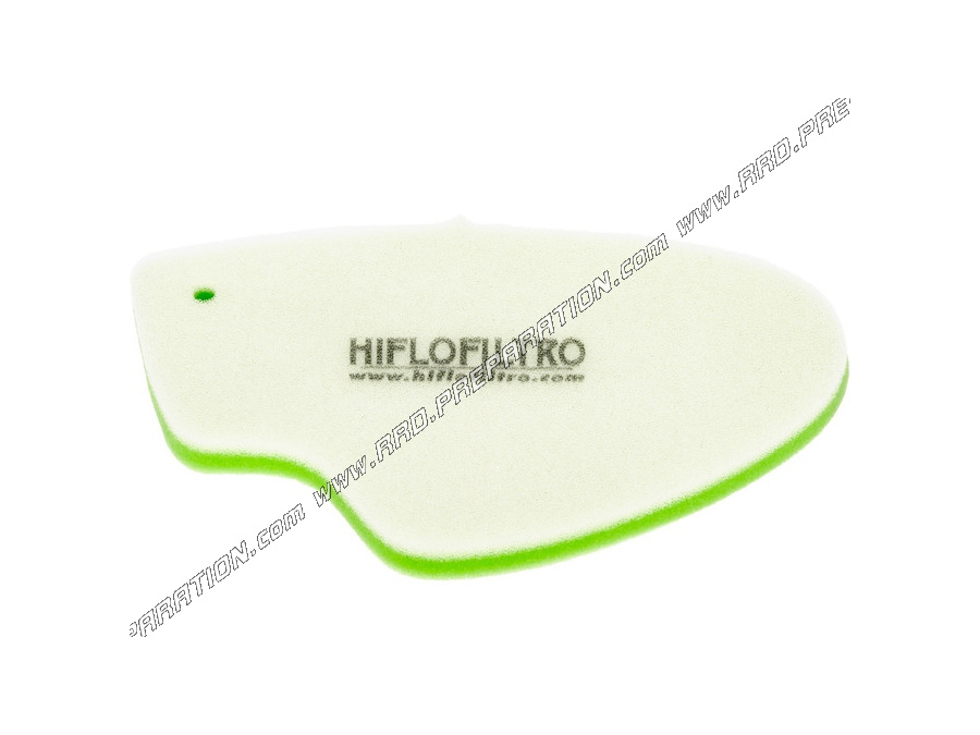 Filtre à air HIFLO FILTRO HFA5401DS type origine pour scooter 50cc MALAGUTI 50 F15 FIREFOX / LC / KAT de 1996 à 2008