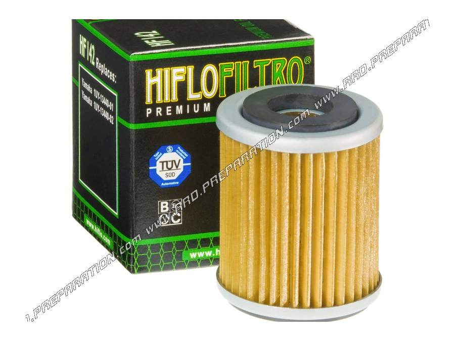 Filtro de aceite HIFLO FILTRO para motos y quads TM, YAMAHA TT R, WRF, RAPTOR, KODIAK, BIG BEAR 250, 350, 450cc...desde 1987