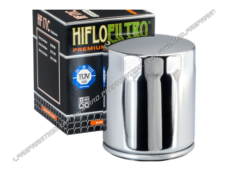 Filtre à air HIFLO FILTRO HF171C type origine pour moto BUELL 1200 CYCLONE, HARLEY ELECTRA GLIDE, BREAKOUT ...