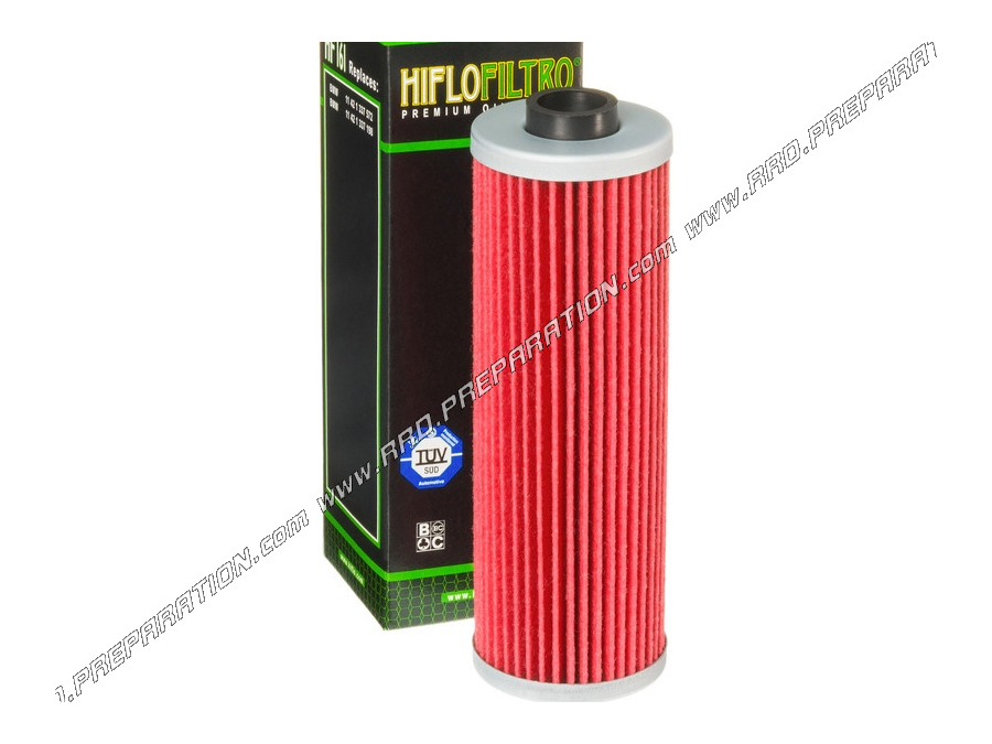 Filtro de aceite HIFLO FILTRO HF161 tipo original para moto BMW R45, R50, R60, R65, R75, R80, R90, R100