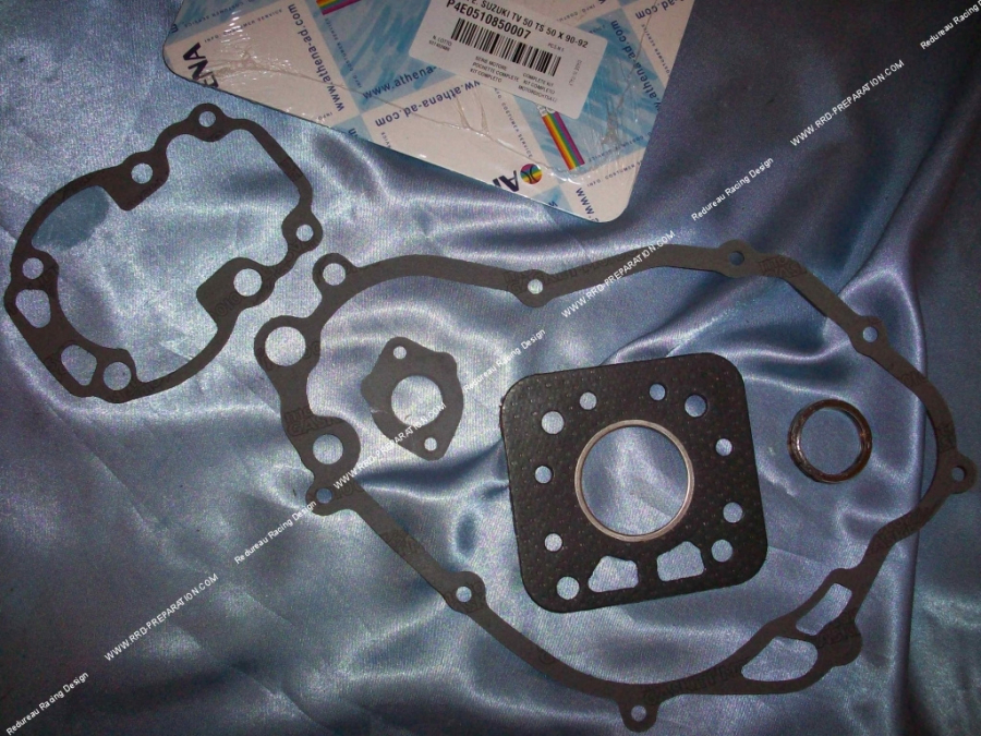 Paquete de juntas ATHENA de 5 piezas para motor SUZUKI 50cc, SMX, RMX, TS, TV, WOLF