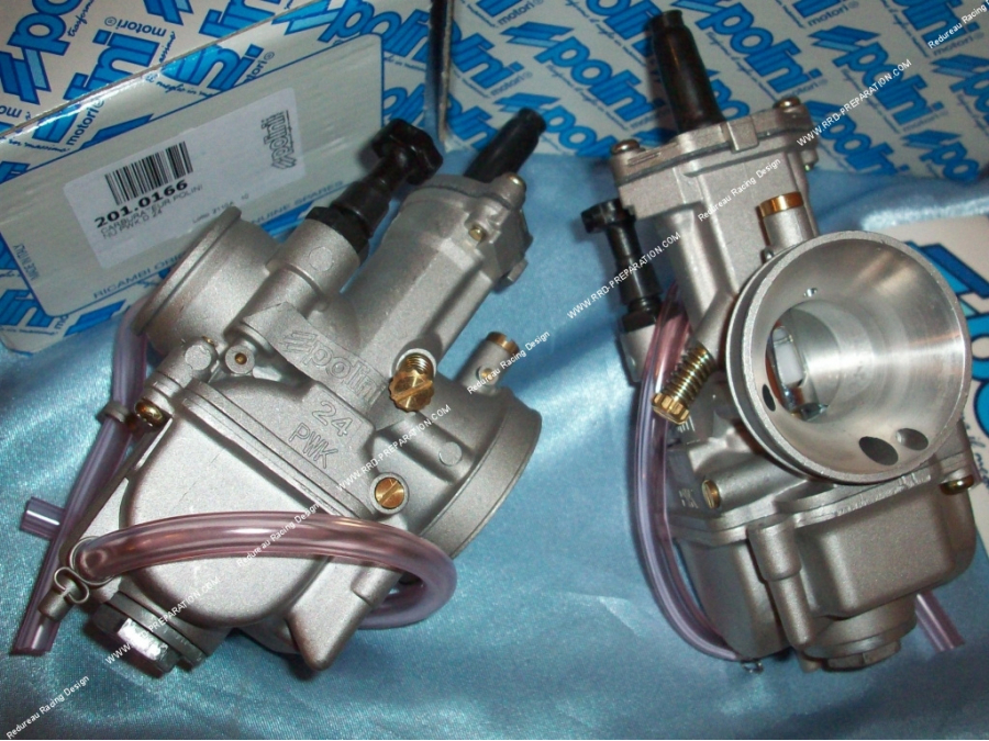 P2R TITANIUM PWK 26 carburettor with flexible POWER JET lever choke without  separate lubrication