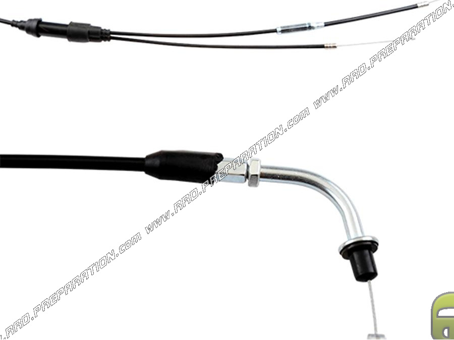 Cable acelerador / gas TEKNIX con funda para moto PW 50 desde 1981 hasta la  actualidad