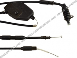 TEKNIX accelerator / gas cable with complete sheath for 50cc scooter CPI ARAGON, FORMULA R, KEEWAY ARN, RY8 ...