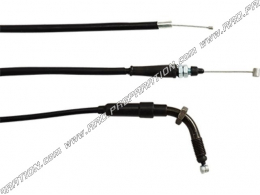 TEKNIX accelerator / gas cable with sheath for 50cc scooter PEUGEOT BUXY, ZENITH, SPEEDAKE