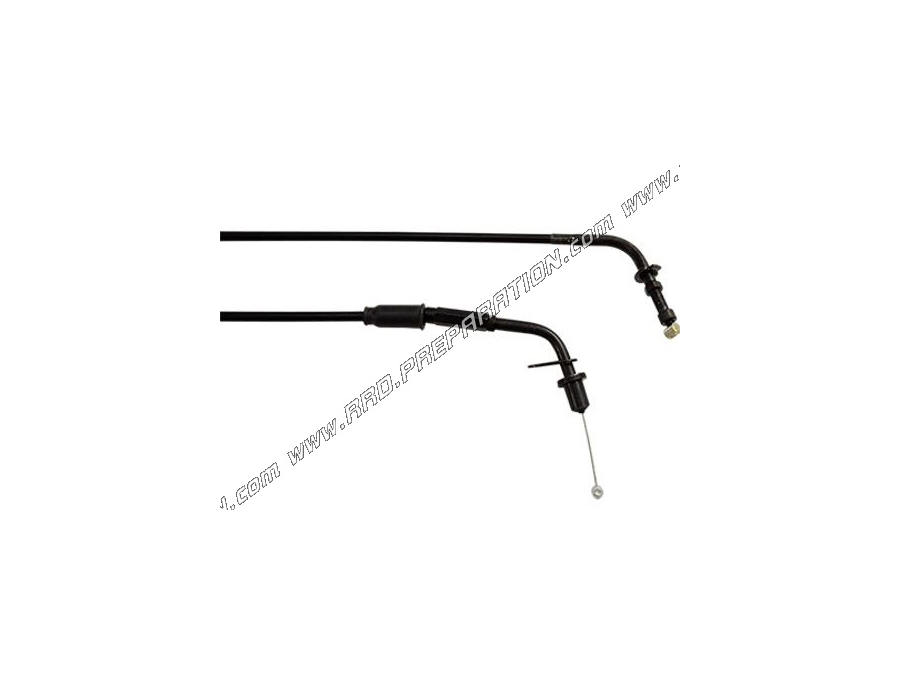 TEKNIX accelerator / gas cable with sheath for maxiscooter 125cc MBK SKYLINER, YAMAHA MAJESTY