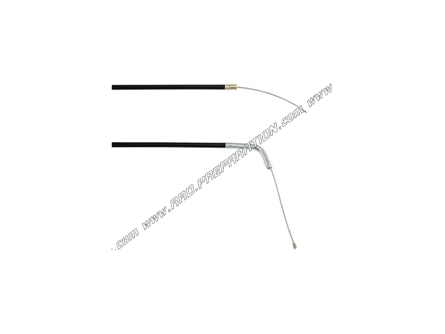 TEKNIX accelerator / gas cable with sheath for 50cc scooter PEUGEOT LUDIX ONE from 2004 to 2007