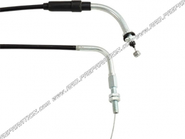 Cable acelerador / gas TEKNIX con funda para scooter PEUGEOT KISBEE 50cc de 2010 a 2017