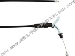 Cable acelerador / gas TEKNIX con funda para scooter 50cc MBK STUNT, NAKED, YAMAHA SLIDER