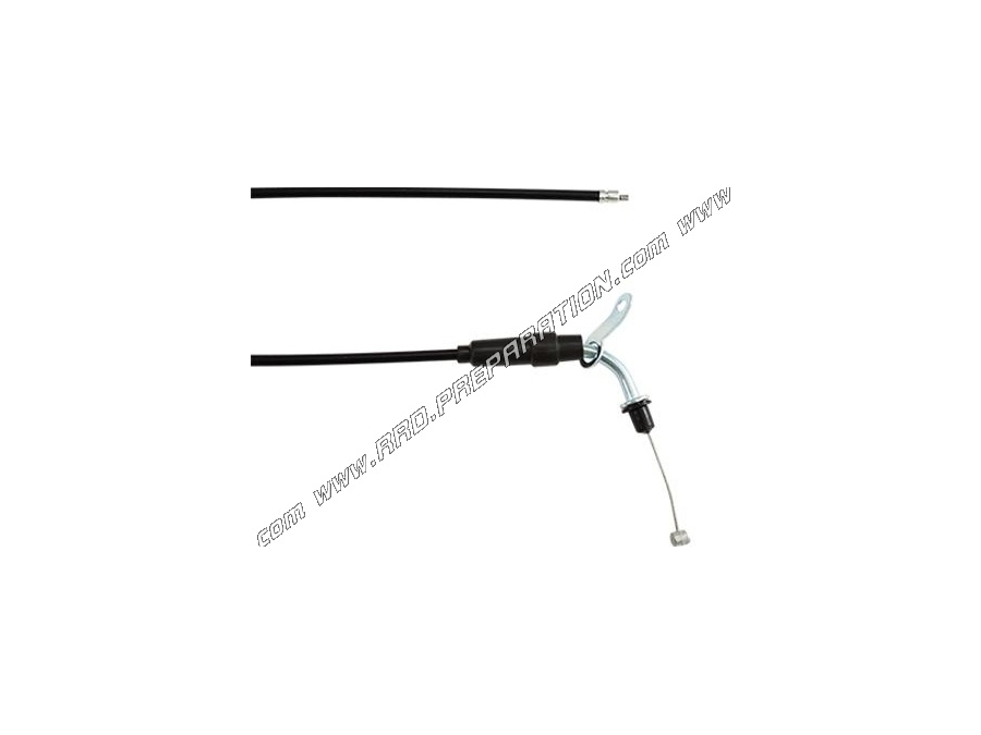 TEKNIX accelerator / gas cable with sheath for 50cc scooter MBK STUNT, NAKED, YAMAHA SLIDER