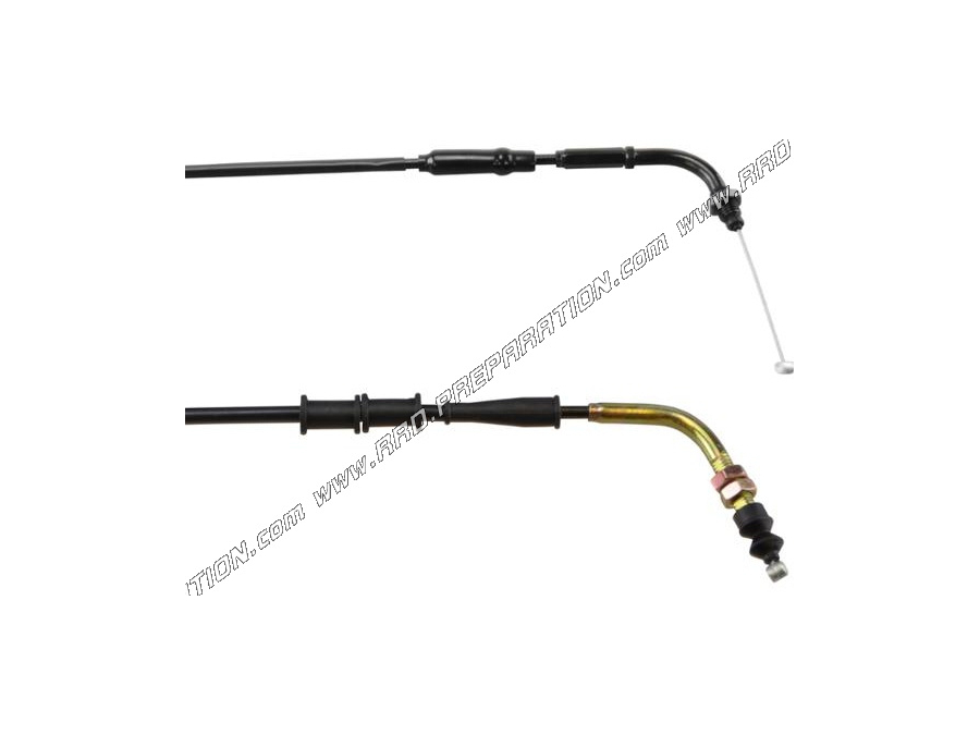 Cable acelerador / gas TEKNIX con funda para scooter 50cc SYM JET, ORBIT 2