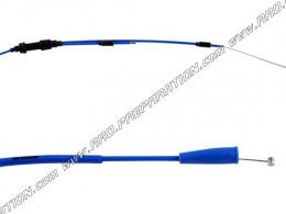 Cable acelerador / gas DOPPLER con funda AZUL para mécaboite 50cc SHE RC O SE-R, SM-R, HRD desde 2006 hasta hoy