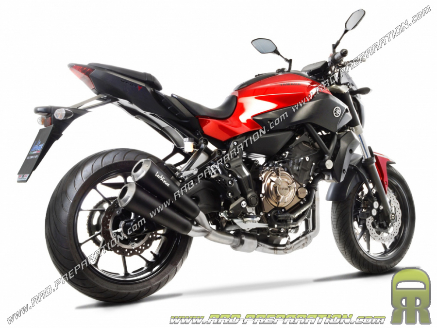 Línea de escape completa LEOVINCE GP DUALS para YAMAHA MT-07 de 2014 a 2020