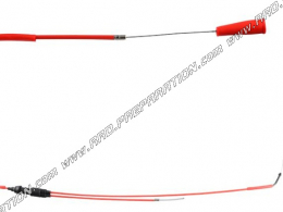 Cable acelerador / gas DOPPLER con funda para mécaboite 50cc DERBI SENDA, SMT, RC R, SX EURO3, EURO 4