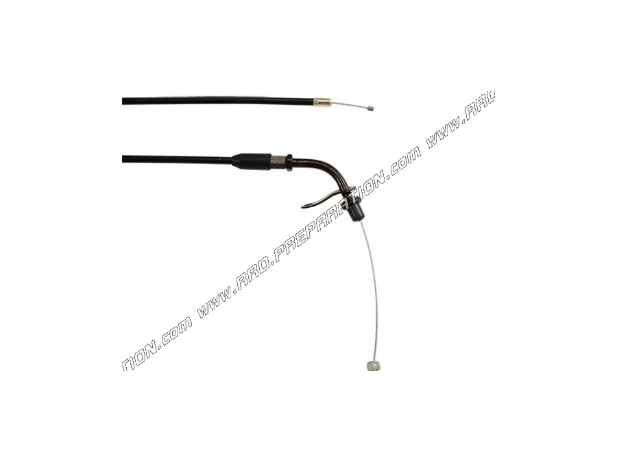 Cable acelerador / gas TEKNIX con funda para scooter 50cc MBK NITRO, YAMAHA AEROX, BW'S desde 2004 hasta hoy