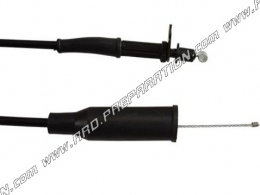 Cable acelerador / gas TEKNIX con funda para scooter 50cc MBK NITRO, YAMAHA AEROX hasta 2004