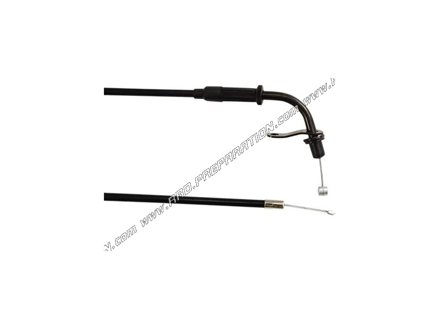 Cable acelerador / gas TEKNIX con funda para scooter 50cc MBK BOOSTER, NITRO, ROCKET, YAMAHA AEROX, BW'S, NEXT