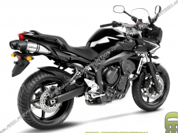 Paire de silencieux d'échappement LEOVINCE LV ONE pour YAMAHA FZ6 FAZER S2 / ABS de 2007 à 2011