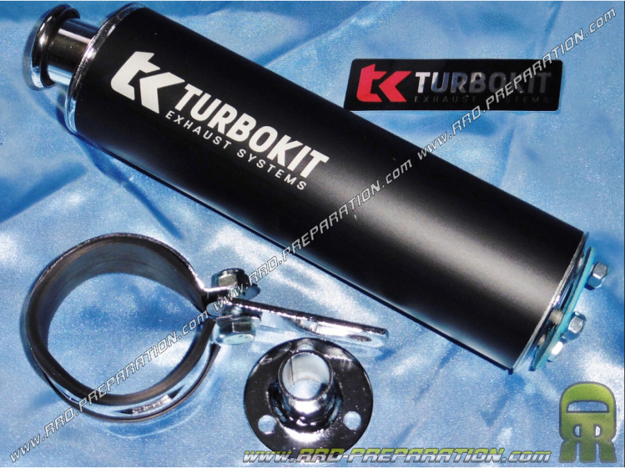 Replacement exhaust silencer TURBOKIT TK for QUAD MASAI 50 (XL, L50, R50 XL...) DINLI DL601