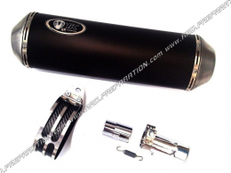 Silencer, UNIVERSAL exhaust TURBOKIT OVAL cartridge 320mm Ø45mm (motorcycle, quad, ..) 50 to 350 4T