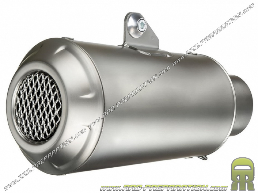 Silencer, UNIVERSAL exhaust LEOVINCE LV-10 140mm Ø54mm (motorcycle, scooter, quad, ...)