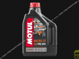 Aceite motor MOTUL MICRO 2T (modelismo) 100% Sintético 2 tiempos 1L