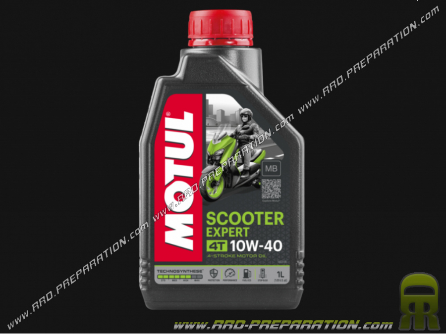 doce Enfermedad Correo aéreo Aceite de motor semisintético 10W40 MOTUL SCOOTER EXPERT 4T MB 4 tiempos 1L