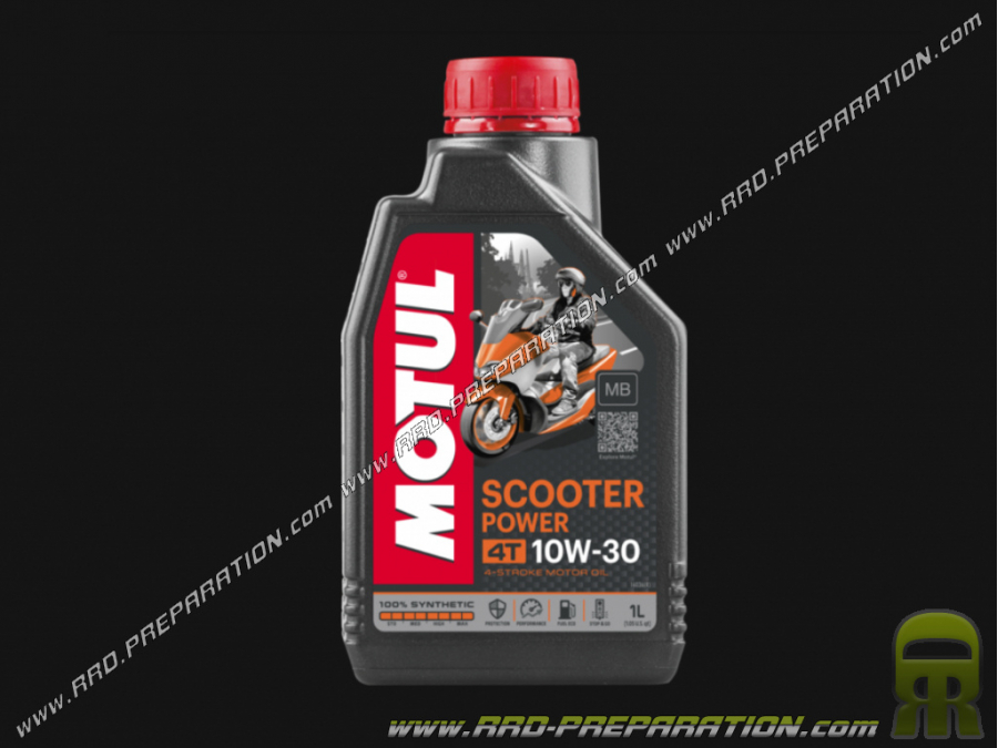 100% synthetic motor oil 10W30 MOTUL SCOOTER POWER 4T MB 4 times 1L